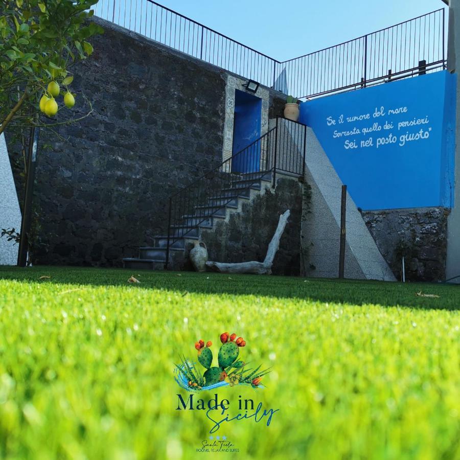 Made In Sicily Santa Tecla Bed & Breakfast Acireale Exterior foto